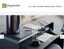 Tablet Screenshot of anyprinter.it